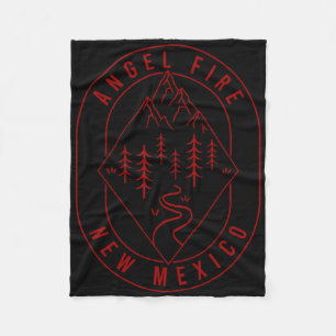 Angel Fire Berge New Mexico Wandern im Freien Mi Fleecedecke