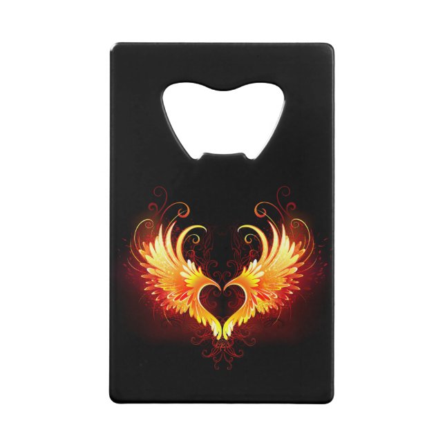 Angel Fire Heart with Wings (Devant)