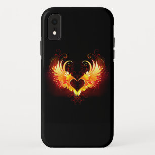 Angel Fire Heart with Wings Case-Mate iPhone Hülle