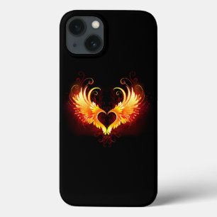Angel Fire Heart with Wings Case-Mate iPhone Hülle