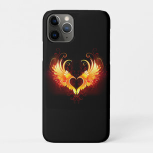 Angel Fire Heart with Wings Case-Mate iPhone Hülle