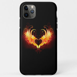Angel Fire Heart with Wings Case-Mate iPhone Hülle