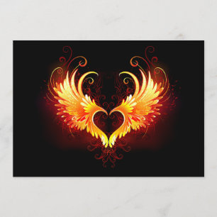 Angel Fire Heart with Wings Programm