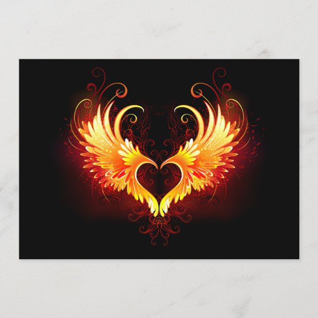 Angel Fire Heart with Wings Programm (Vorderseite)