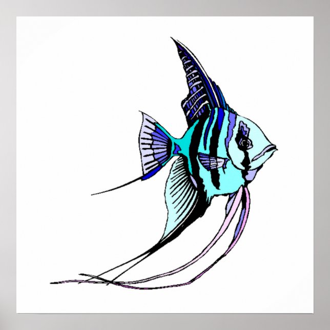 Angel Fish Poster (Vorne)