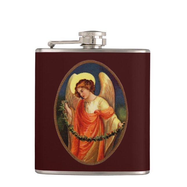 Angel Flask Flachmann (Vorderseite)