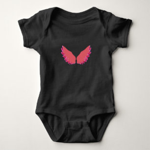 Angel-Flügel Baby Strampler