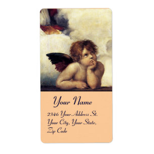 ANGEL / Flügelkreuz, rosa, weiß