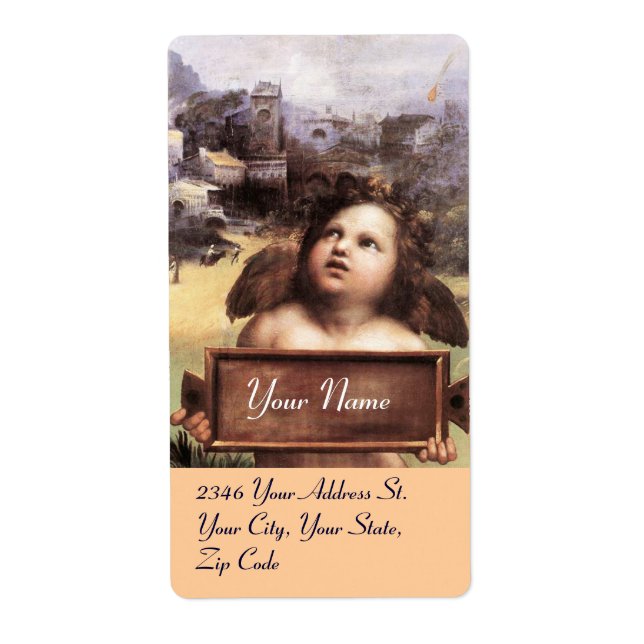 ANGEL / Flügelkreuz, rosa, weiß (Vorne)