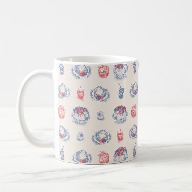 Angel Food Cake Toile Tasse (Links)