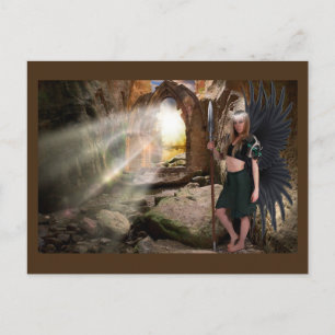 Angel "Gaurdian" Postkarte