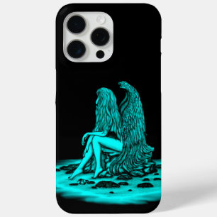 Angel , gedankenverloren , schwarz und grün Case-Mate iPhone hülle