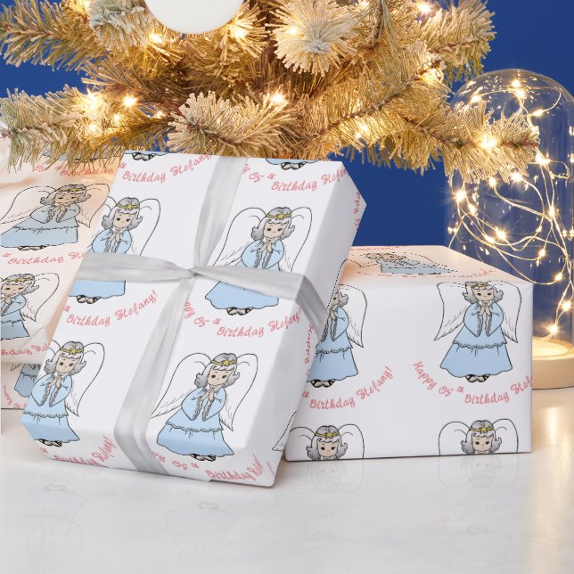 Angel Geschenkpapier (Feiertage)