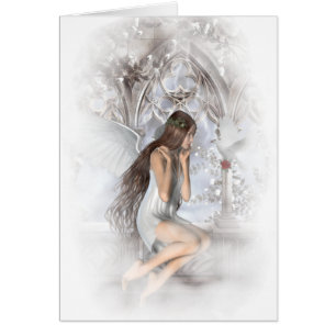 Angel gothique et sa colombe Vignette