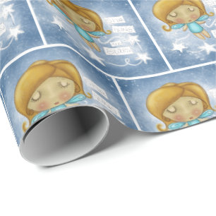 Angel Hangs the Stars Geschenkpapier