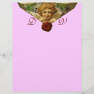 ANGEL HEART WAX SIEGEL Monogramm Pink