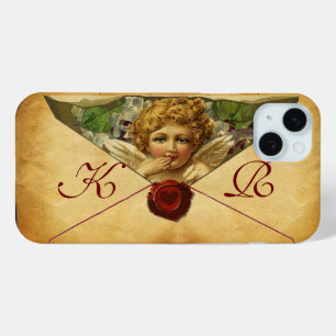 ANGEL HEART WAX SIEGEL PARCHMENT Monogramm Case-Mate iPhone Hülle