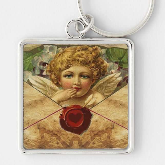 ANGEL HEART WAX SIEGEL PARCHMENT SCHLÜSSELANHÄNGER (Vorne)