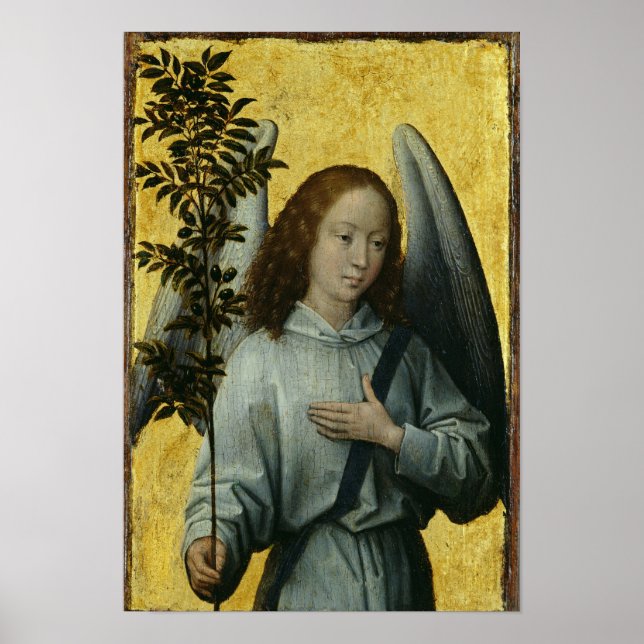 Angel Holding an Olive Branch Poster (Vorne)