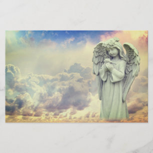 Angel Holding-Blume Briefpapier