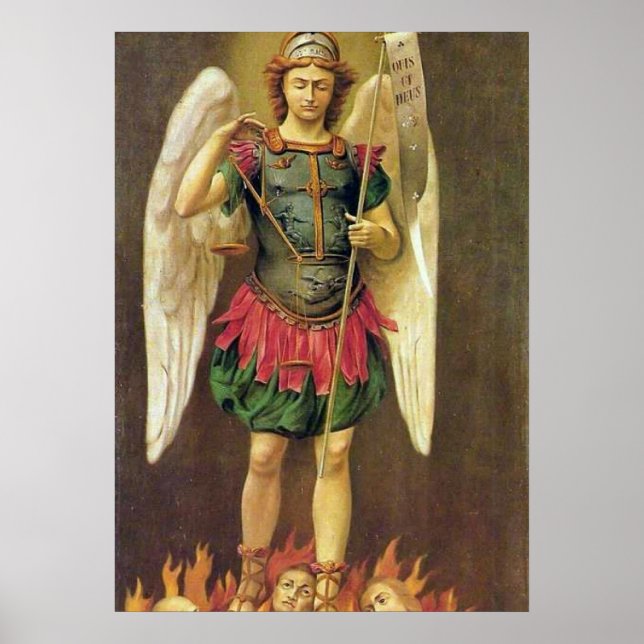 Angel Holy Archangel Michael Poster (Vorne)