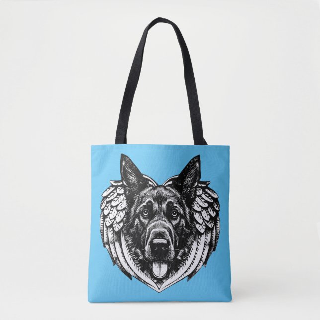 Angel-Hundehündin Tasche (Vorderseite)