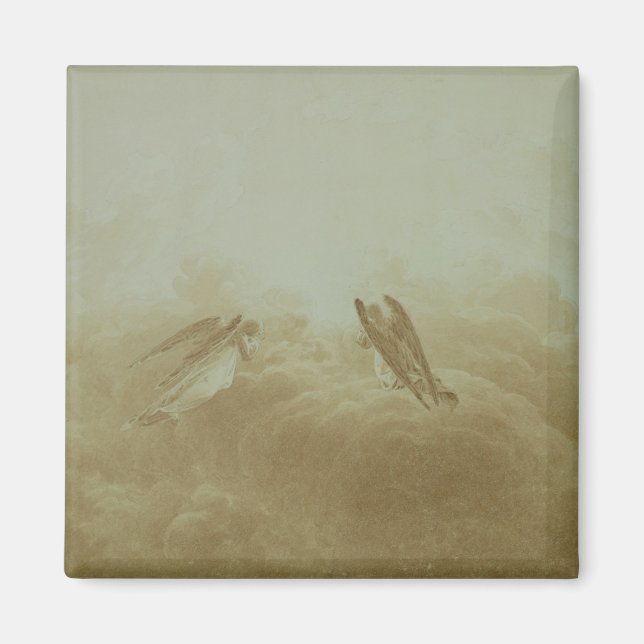 Angel im Gebet, 1826-34 Magnet (Vorne)