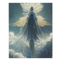 Angel im Himmel