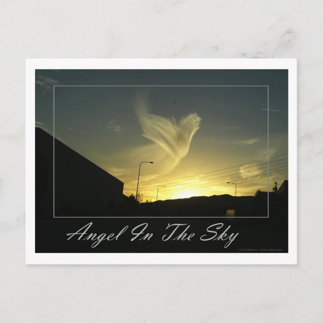 Angel im Himmel (Los Angeles) Postkarte (Vorderseite)