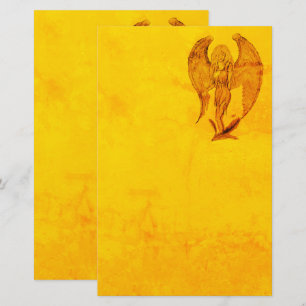 Angel im Tattoo Style Briefpapier