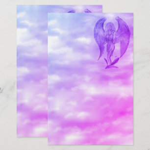 Angel im Tattoo Style Briefpapier