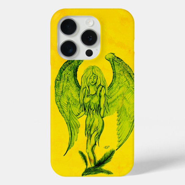 Angel im Tattoo Style Case-Mate iPhone Hülle (Rückseite)