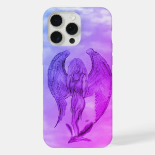 Angel im Tattoo Style iPhone 15 Pro Max Hülle