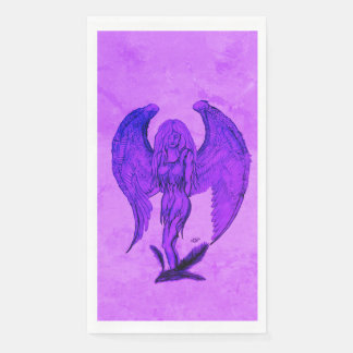 Angel im Tattoo Style Serviette