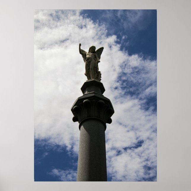 Angel in den Wolken Poster (Vorne)