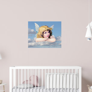Angel in den Wolken Poster