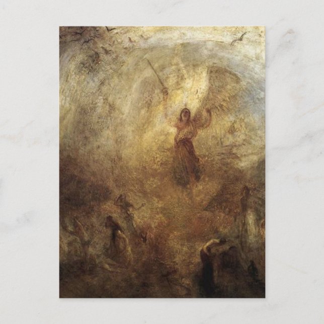 Angel in der Sonne Stehend von J.M.W. Turner Postkarte (Vorderseite)
