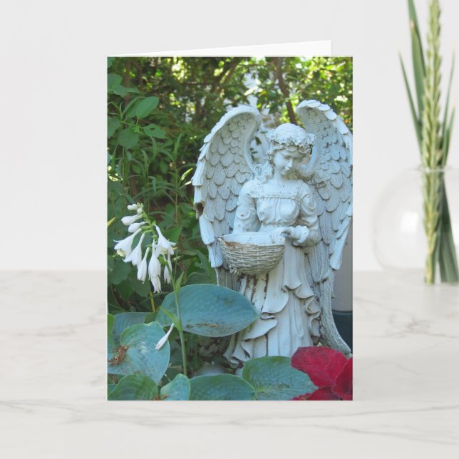 Angel in Springtime - Martha's Vineyard Card Karte (Vorderseite)