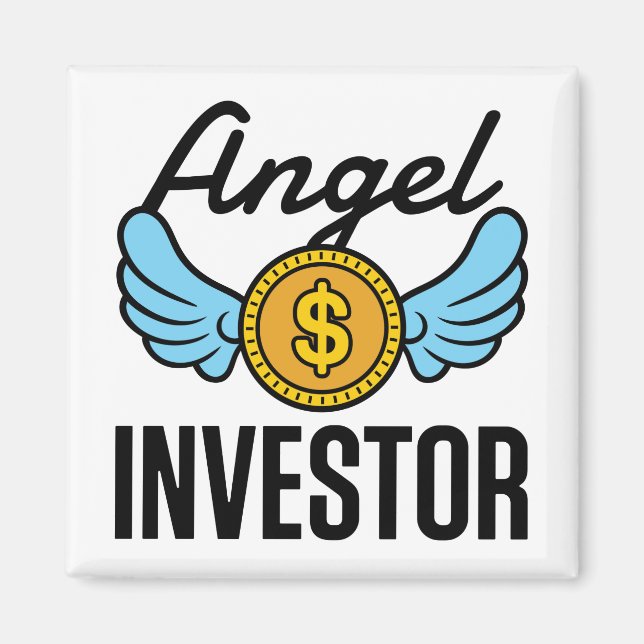 Angel Investor Investing Start-up Business Magnet (Vorne)