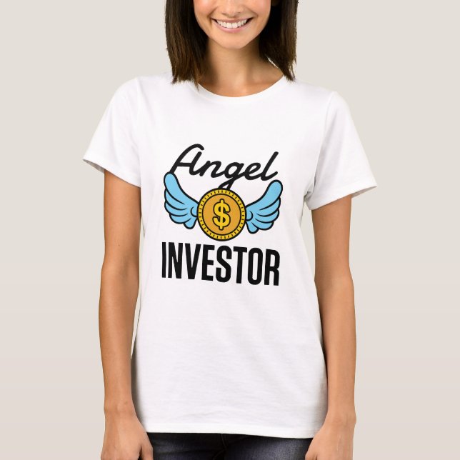 Angel Investor Investing Start-up Business T-Shirt (Vorderseite)