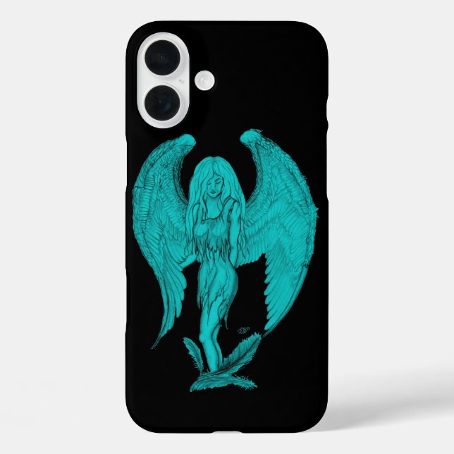 Angel iPhone 16 Plus Hülle (Rückseite)