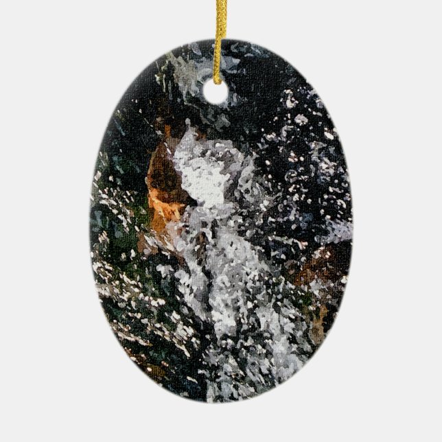 ANGEL KERAMIKORNAMENT (Vorne)