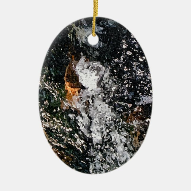 ANGEL KERAMIKORNAMENT (Vorne)