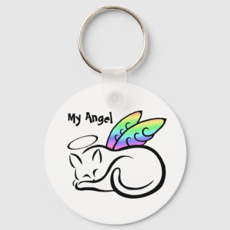 Angel Kitty (Mein Engel) Schlüsselanhänger