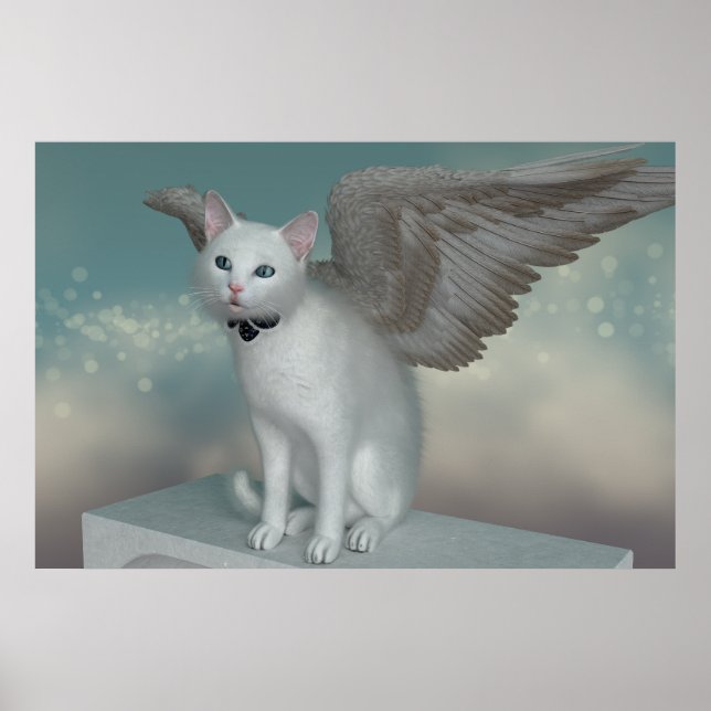 Angel Kitty Poster (Vorne)
