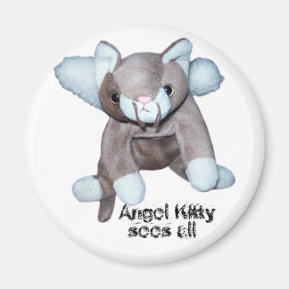 Angel Kitty sieht alle Magnet