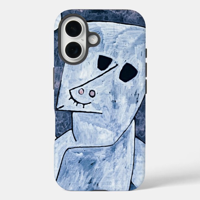 Angel Kläger - Klee-Inspiriert iPhone Case (Rückseite)