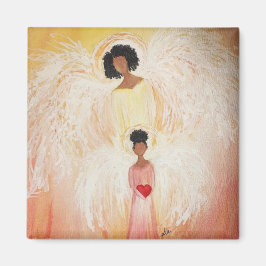 Angel Liebe 2 Inch Square Magnet