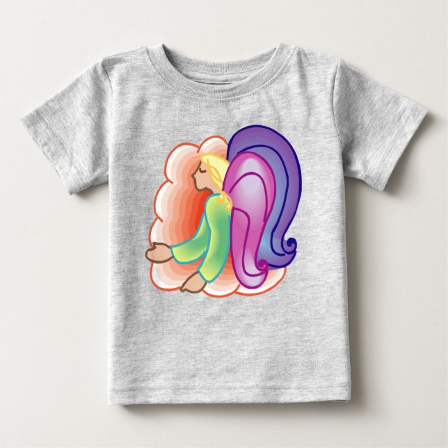 Angel-Liebe Baby T-shirt (Vorderseite)