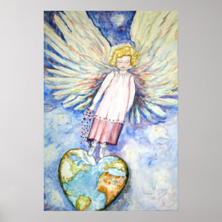 ANGEL LIEBE FÜR DIE WELTPOSTER ART POSTER